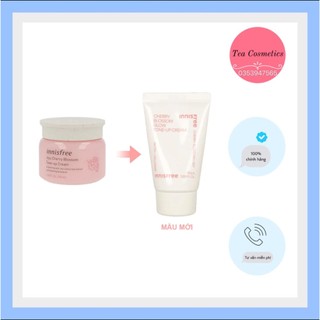 Kem Dưỡng Trắng, Nâng Tone Màu Da Innisfree Jeju Cherry Blossom Tone Up Cream 50ml