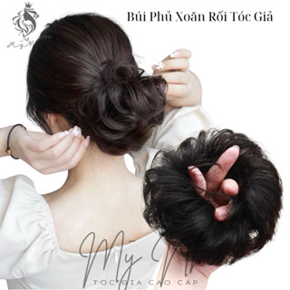  Búi Phủ Xoăn Rối Tóc Giả  loại TO  