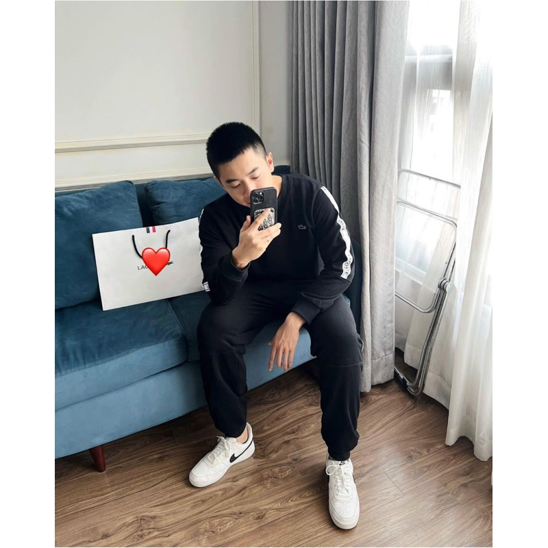 BỘ NỈ CÁ SẤU NAM LA-COS-TE CHẠY VIỀN 2M