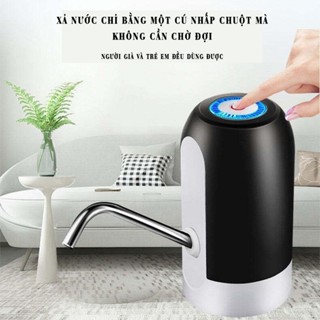 máy hút nước tự động vòi bơm nước tự động vòi hút nước tự động  cho bình nước khoáng 1500mah sạc USB
