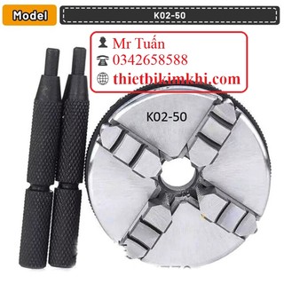 Mâm cặp cơ khí 50mm K01-50