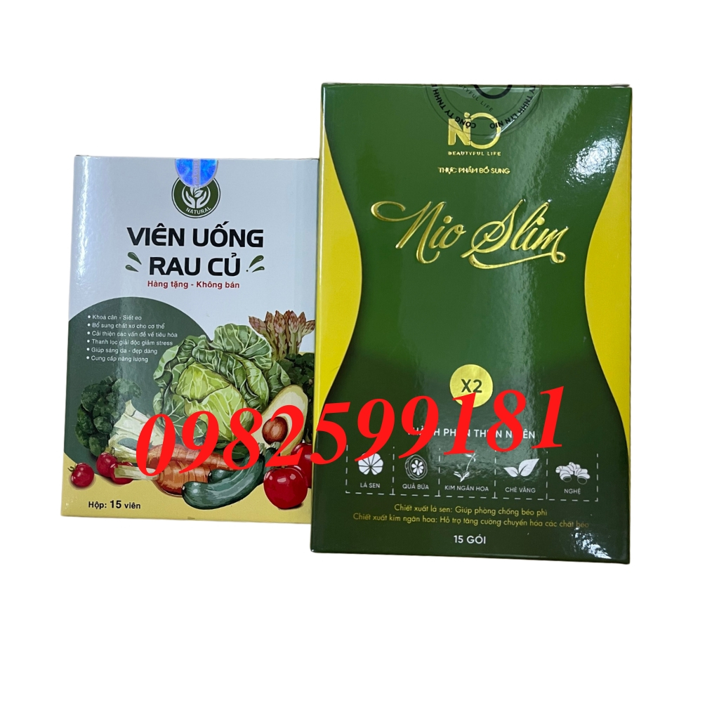 Kẹo Giảm Cân NioSLim Chính Hãng Mẫu Mới 2023