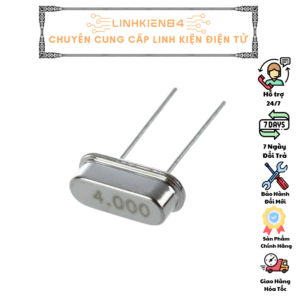 Thạch Anh 4Mhz