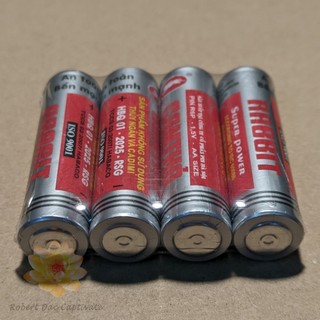Pin con thỏ aa 1.5v