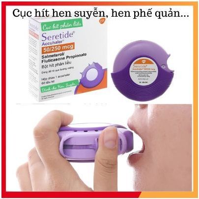 Cục hít hen suyễn, hen phế quản