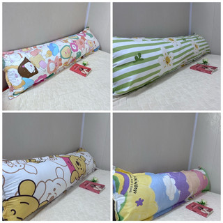 Gối Đầu Cotton 50*160 cả vỏ và ruột đa chức năng