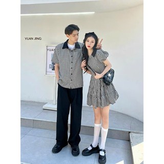 Set Đồ Đôi Nam Nữ, Đồ Đôi Couple Áo nam Váy nữ chất cao cấp cho các Cặp đôi nam nữ