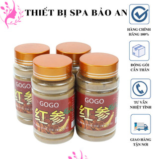 Hồng sâm,bột hồng sâm gogo hàn quốc,bột hồng sâm gogo,cấy nano trắng da mờ thâm nám dành cho spa