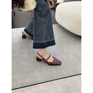 [QM.CLOTH] Giày niche got vuông 5P (Ảnh thật)