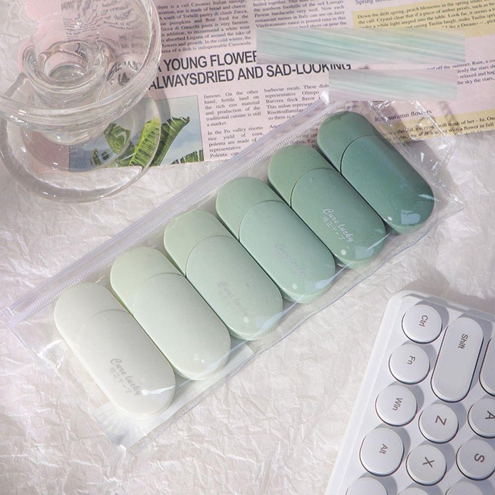 Vỉ 6 Cây Xoá Kéo Dễ Thương 6139