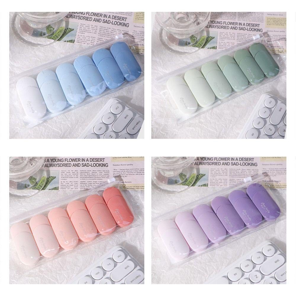 Vỉ 6 Cây Xoá Kéo Dễ Thương 6139