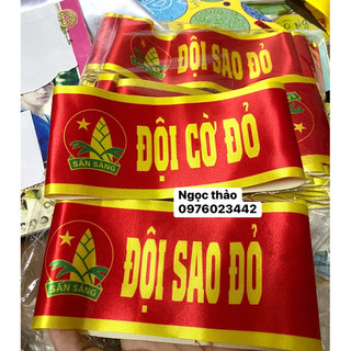 Băng tay sao đỏ,cờ đỏ kèm gim băng