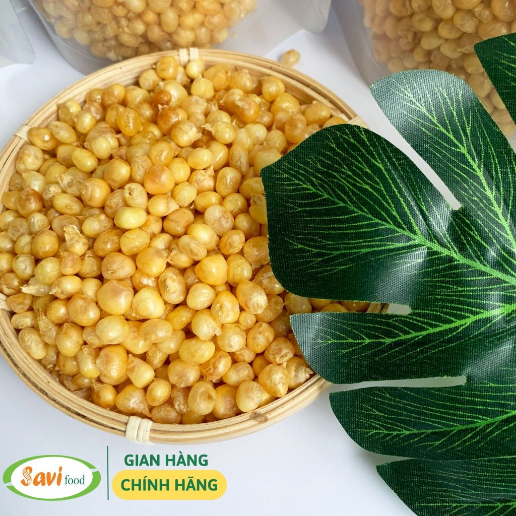 Ngô nếp non sấy giòn trọn vị đậm đà 450gram , thơm ngon giòn rụm SaviFood
