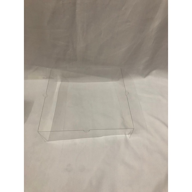 Hộp quà giấy kraft nắp mica để trái cây/quà tặng kích thước 28x28x10 cm/hộp