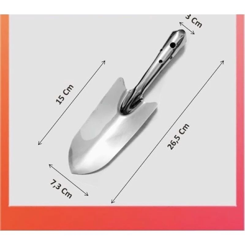 Xẻng mini inox làm vườn