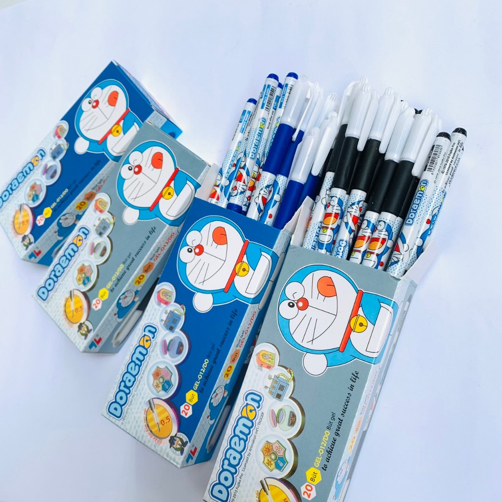 Bút gel Doraemon TL- 012 thiên long hộp 20 chiếc