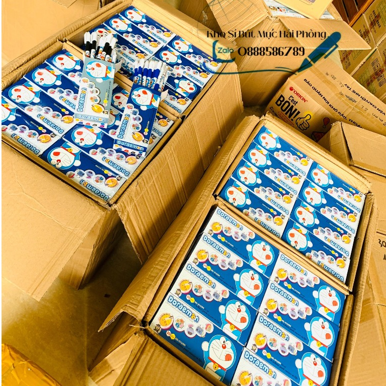 Bút gel Doraemon TL- 012 thiên long hộp 20 chiếc