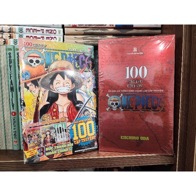 Bìa cứng One piece số 100
