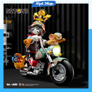  Mô Hình TOM and JERRY Vintage Motorcycle Chính Hãng 52TOYS 