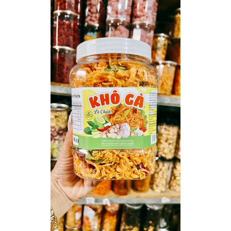 Khô Gà Lá Chanh - Ăn Là Mê hủ 500g