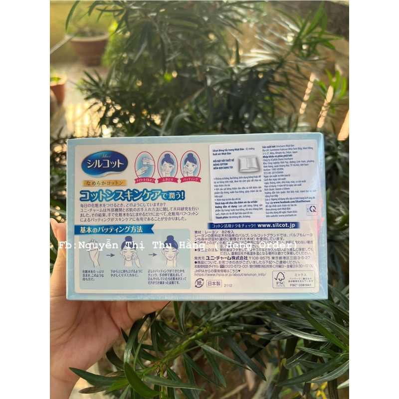 BÔNG TẨY TRANG SILCOT PHIÊN BẢN MỚI