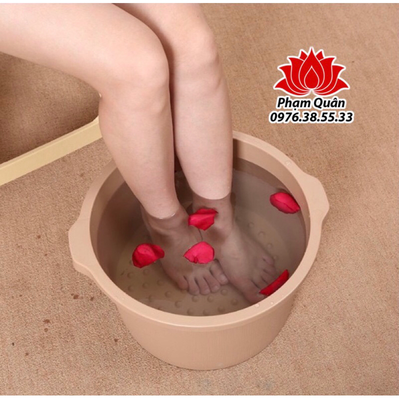 Chậu nhựa ngâm chân - Xả lỗ lấy đánh giá