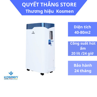Máy hút ẩm dân dụng kosmen km-20n - bảo hành 24 tháng