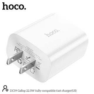 Củ sạc nhanh 5A 22.5W [CHÍNH HÃNG HOCO]  DC59