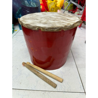 Trống múa lân size lớn mặt da bò