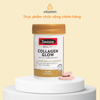 Viên uống đẹp da collagen glow Swisse Úc 120 viên (Bills chemist)