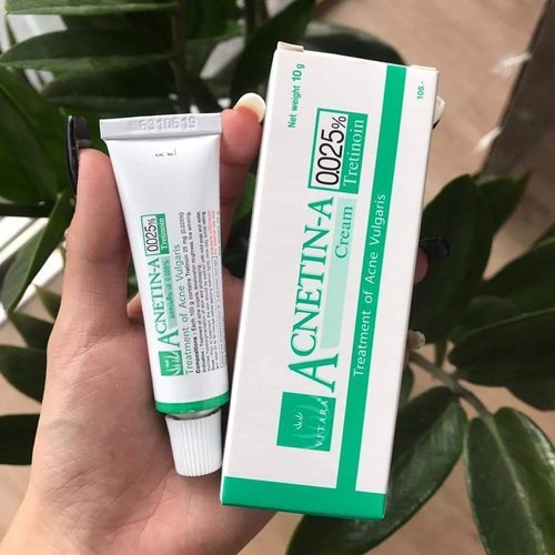 Kem Mụn Vitara Ac netin A 0.025% Tretinoin 10g