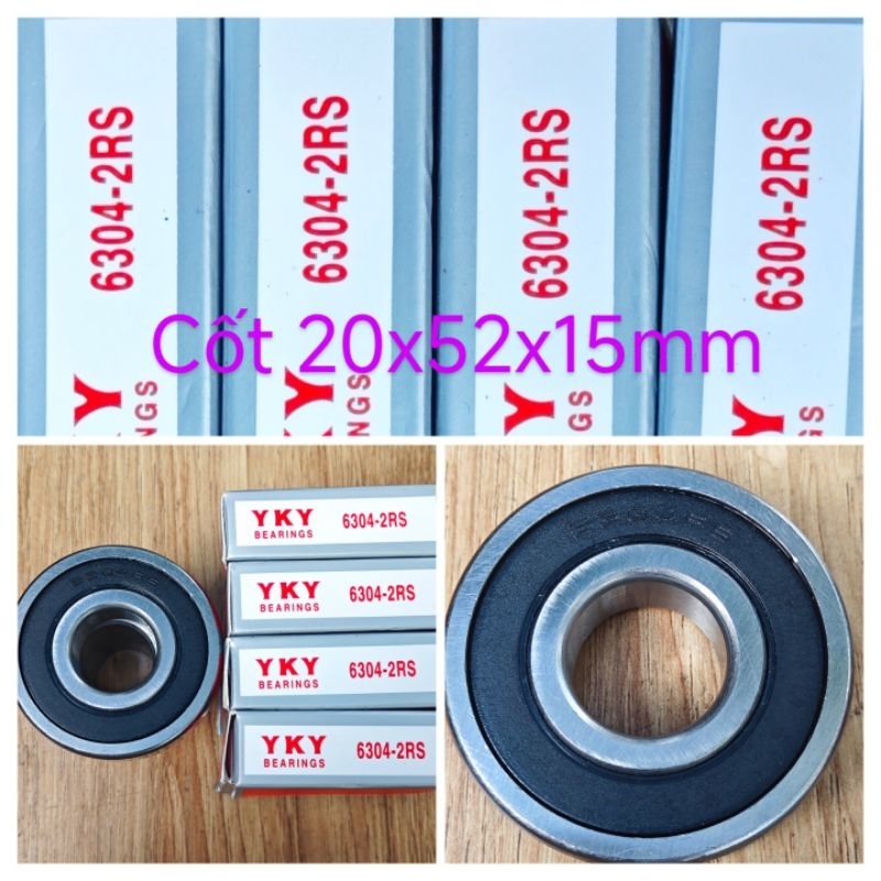 Bạc đạn 6304 2RS YKY