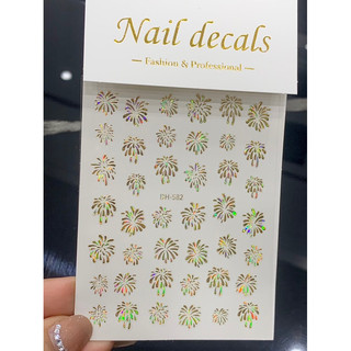 [Phụ Kiện Nail Chính Hãng]Sticker phao hoa nail
