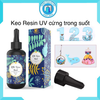 Keo Resin UV Mau Khô Trong Suốt (Cứng) 100G - Trường Thịnh Sài Gòn