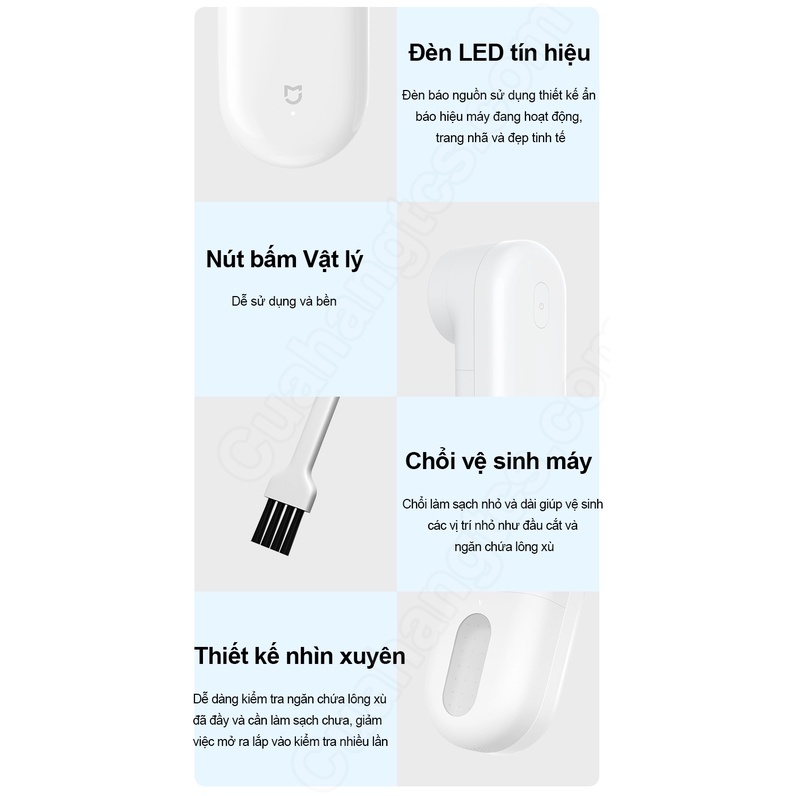 Máy Cắt Lông Xù quần áo Xiaomi Mijia Hàng Chính Hãng