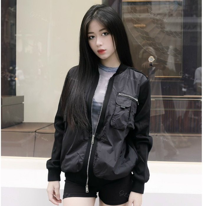 ÁO KHOÁC BOM.BER DS.QUARED22 ZIP TÚI HỘP🔝🔝🔝