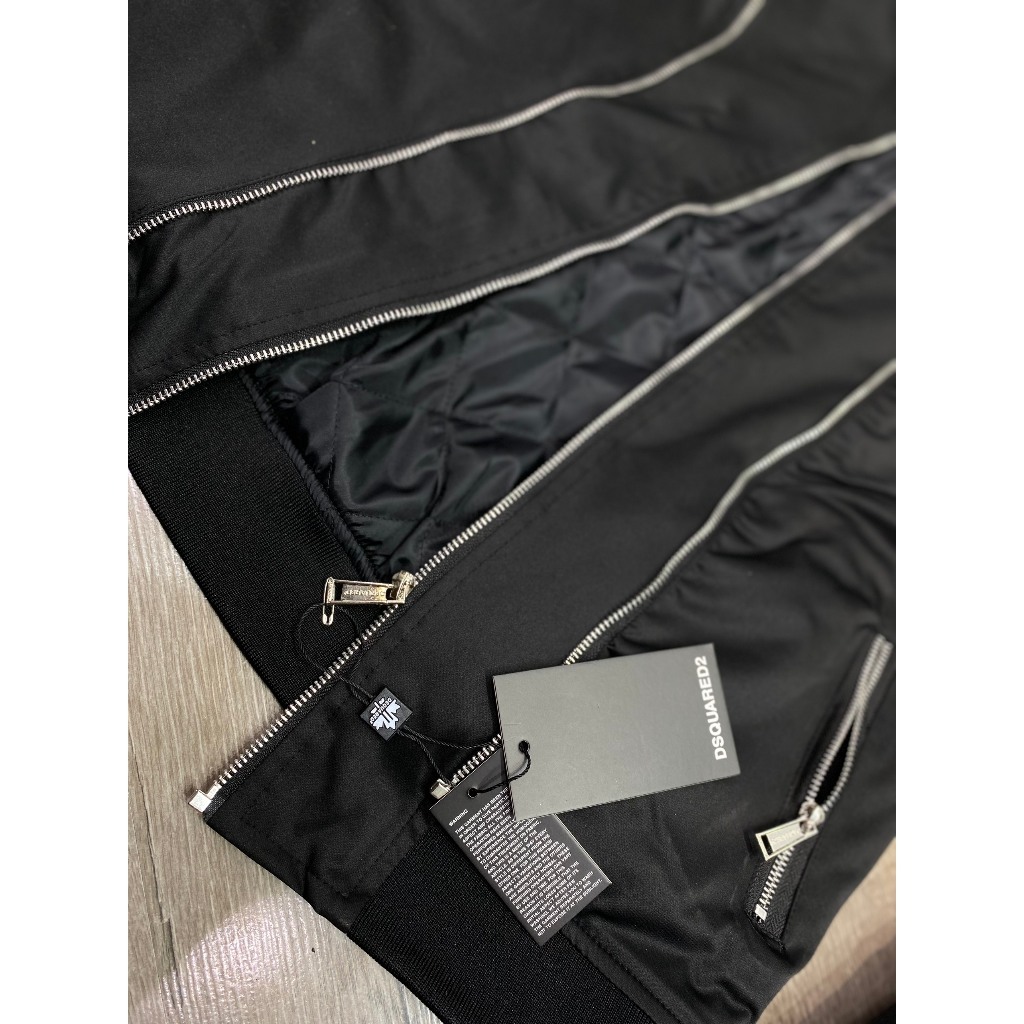 Áo Khoác da bom.ber ds2 zip Mẫu NeWW HÀNG SIÊU CẤP - TRẦN BÔNG 2 LỚP DÀY DẶN