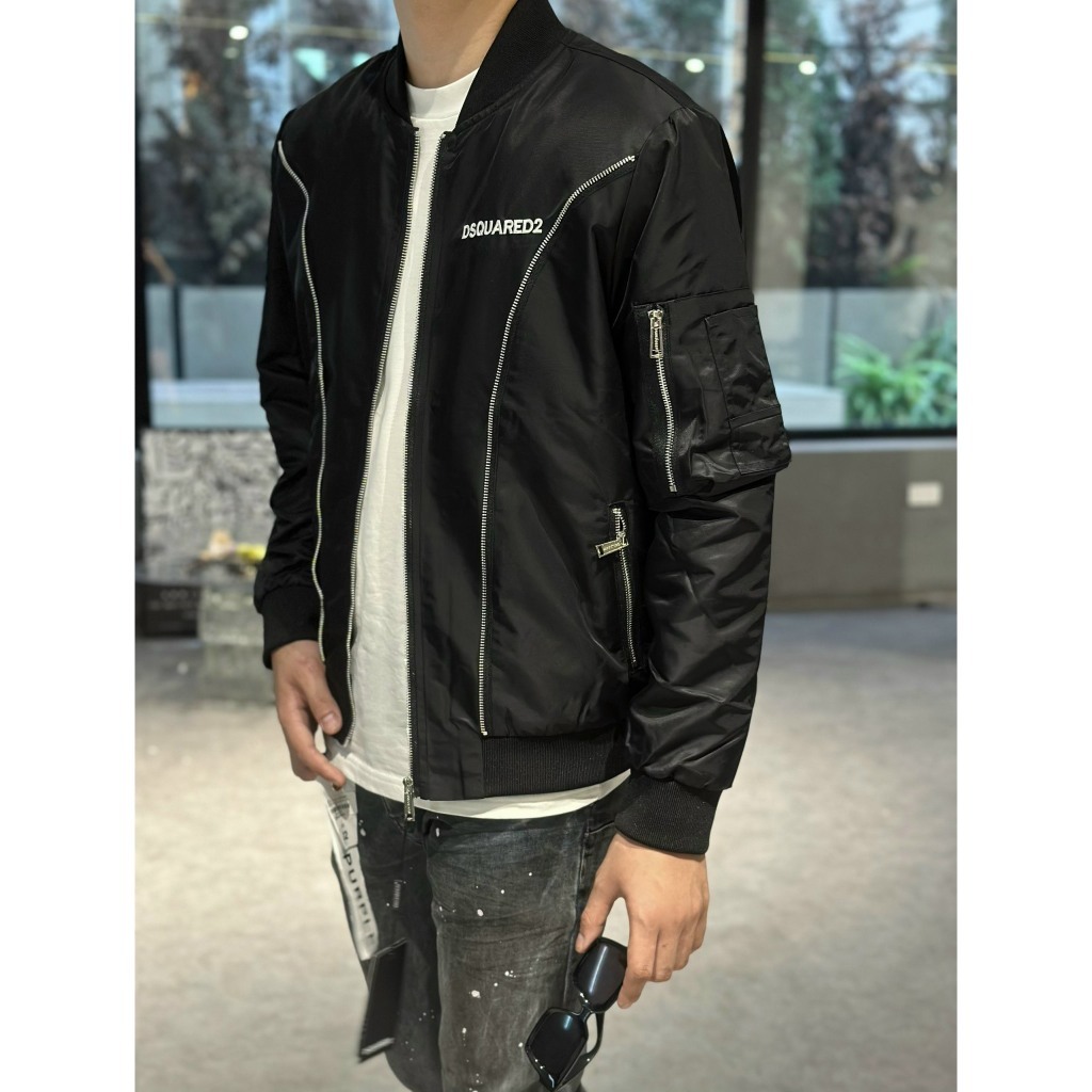 Áo Khoác da bom.ber ds2 zip Mẫu NeWW HÀNG SIÊU CẤP - TRẦN BÔNG 2 LỚP DÀY DẶN