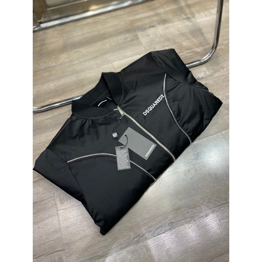 Áo Khoác da bom.ber ds2 zip Mẫu NeWW HÀNG SIÊU CẤP - TRẦN BÔNG 2 LỚP DÀY DẶN