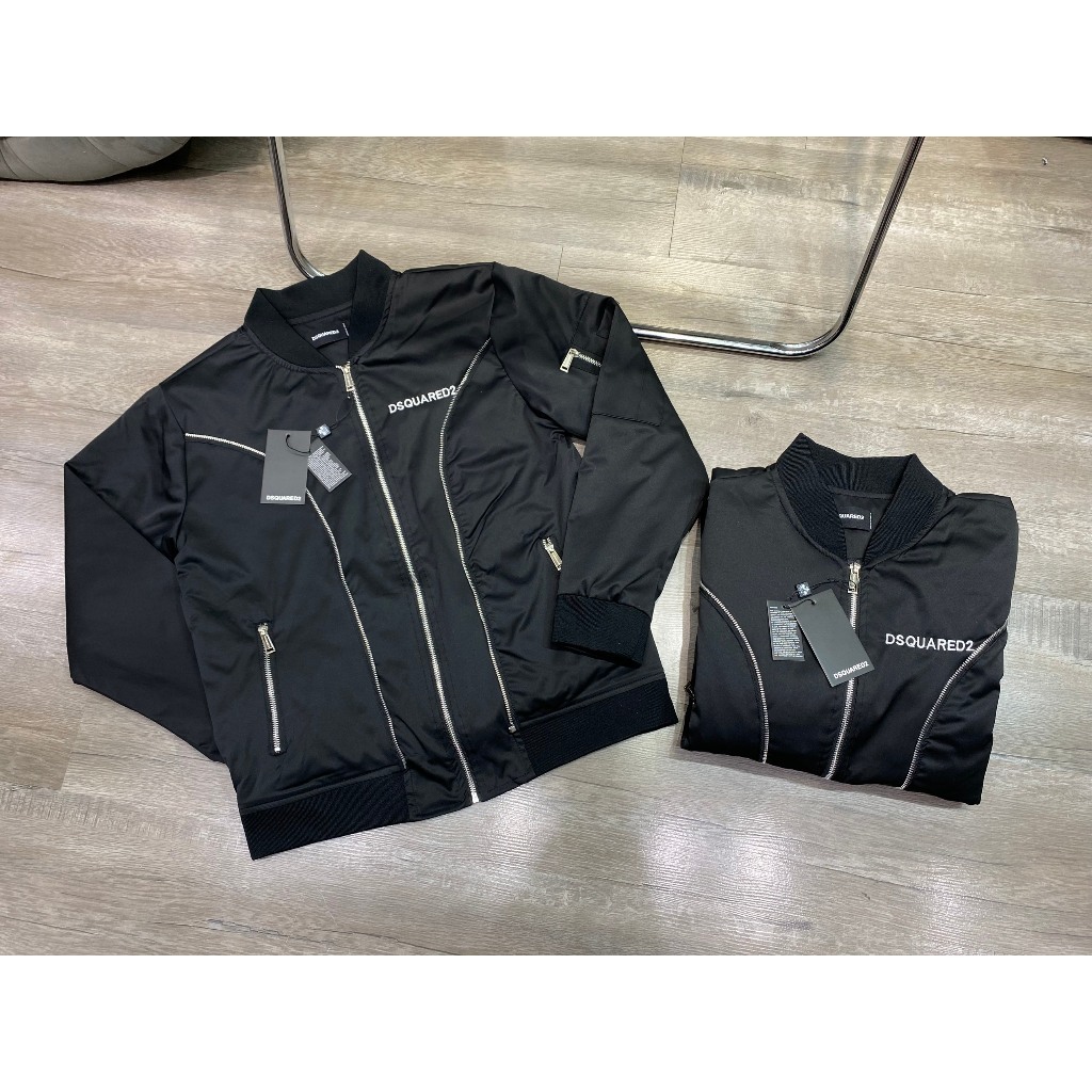 Áo Khoác da bom.ber ds2 zip Mẫu NeWW HÀNG SIÊU CẤP - TRẦN BÔNG 2 LỚP DÀY DẶN