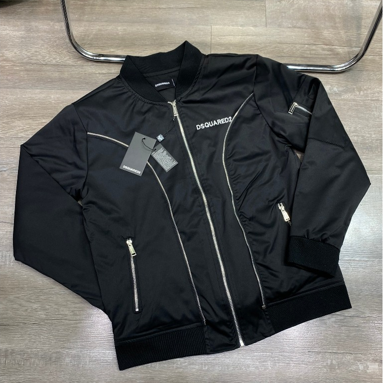 Áo Khoác da bom.ber ds2 zip Mẫu NeWW HÀNG SIÊU CẤP - TRẦN BÔNG 2 LỚP DÀY DẶN