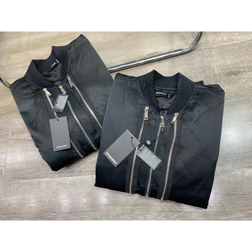 Áo Khoác da bom.ber ds2 zip Mẫu NeWW HÀNG SIÊU CẤP - TRẦN BÔNG 2 LỚP DÀY DẶN