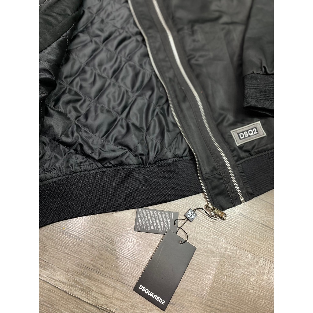 Áo Khoác da bom.ber ds2 zip Mẫu NeWW HÀNG SIÊU CẤP - TRẦN BÔNG 2 LỚP DÀY DẶN