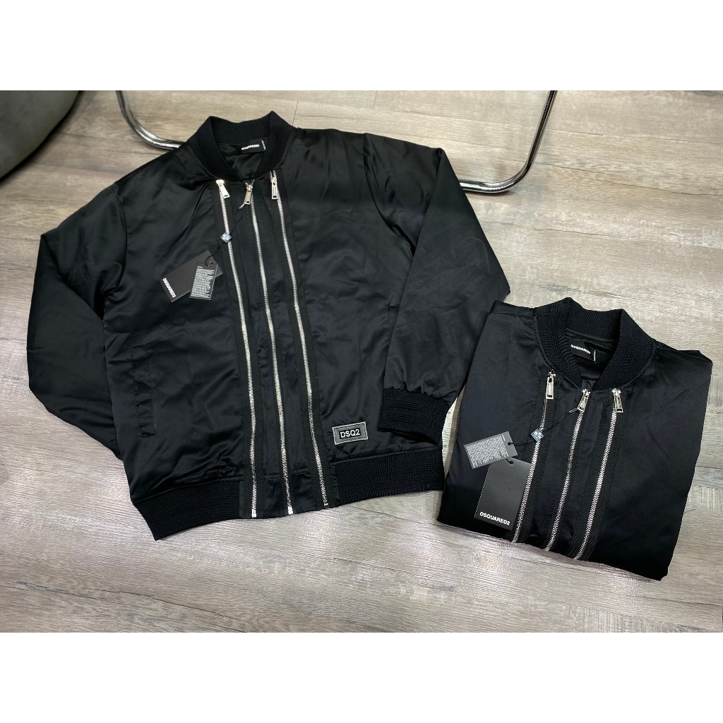 Áo Khoác da bom.ber ds2 zip Mẫu NeWW HÀNG SIÊU CẤP - TRẦN BÔNG 2 LỚP DÀY DẶN