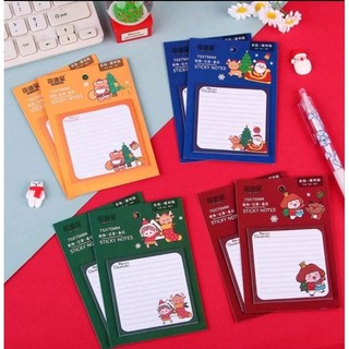 Giấy note noel, giấy ghi chú, giấy nhớ chủ đề Giáng Sinh