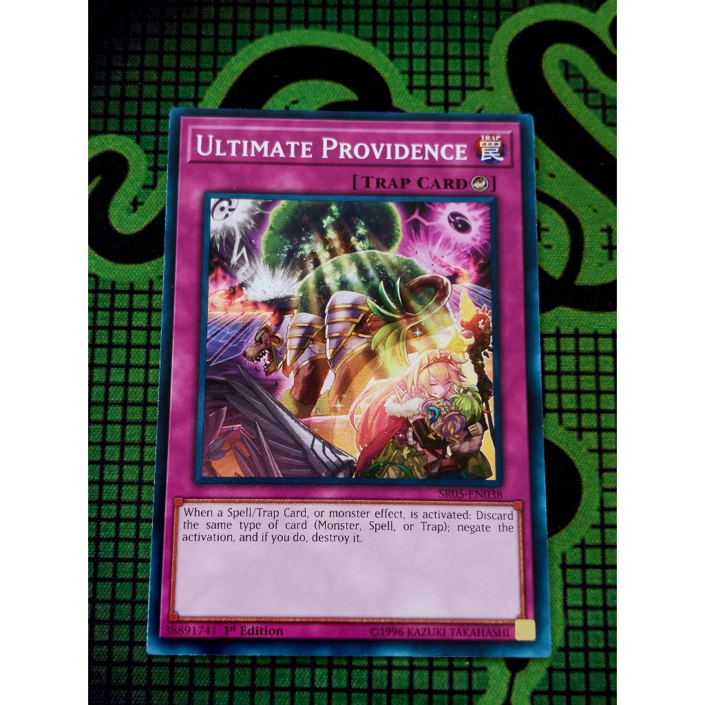 Thẻ Bài Mint90 Yugioh Trap Ultimate Providence - SR05-EN038 - Common