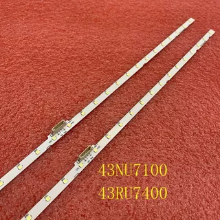 Samsung 43NU (6v)- Bộ led 2 thanh 28 bóng cho Samsung 43NU7100 43NU7300 43RU7200 43N5500