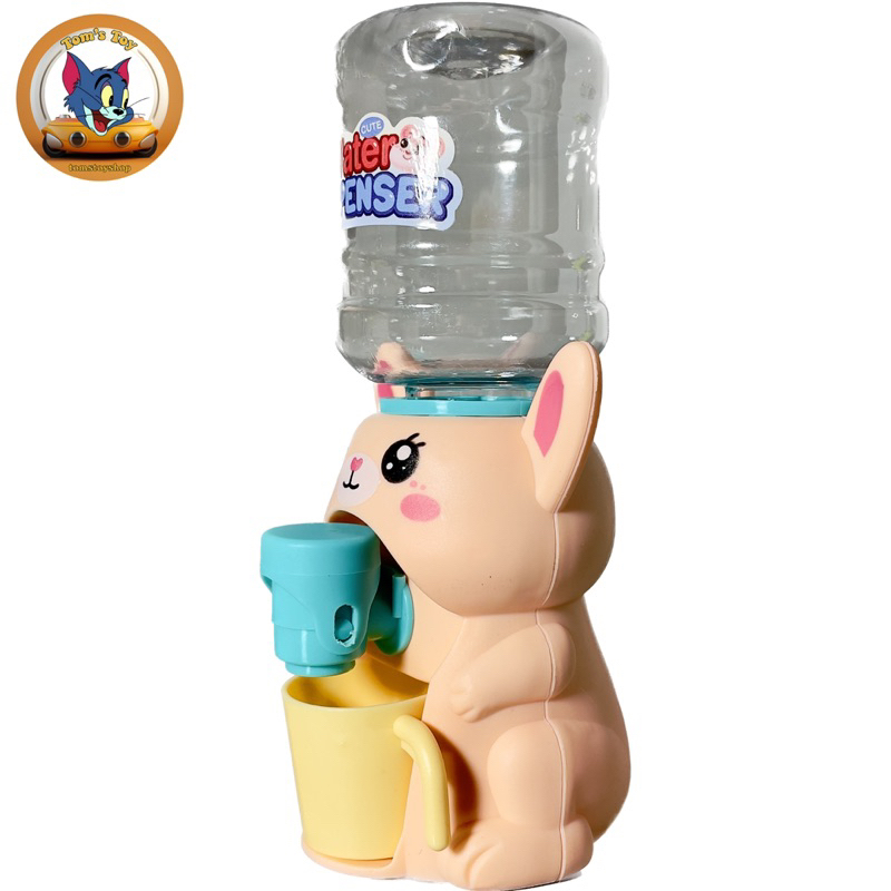 Bình nước mini hình con ếch con chuột dễ thương cho bé tập uống nước