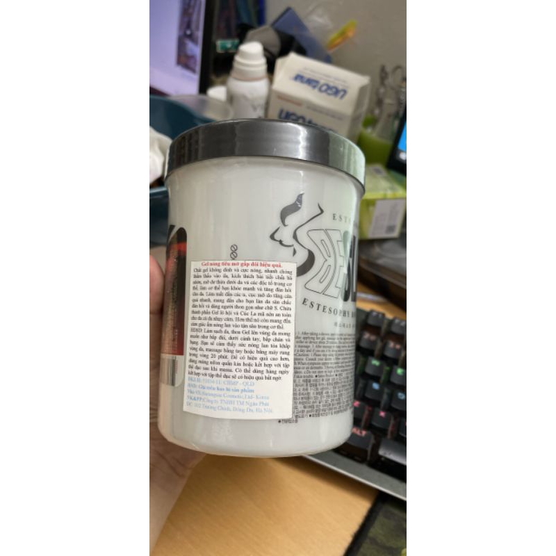 Gel nóng tan mỡ 2 lần giảm béo ES