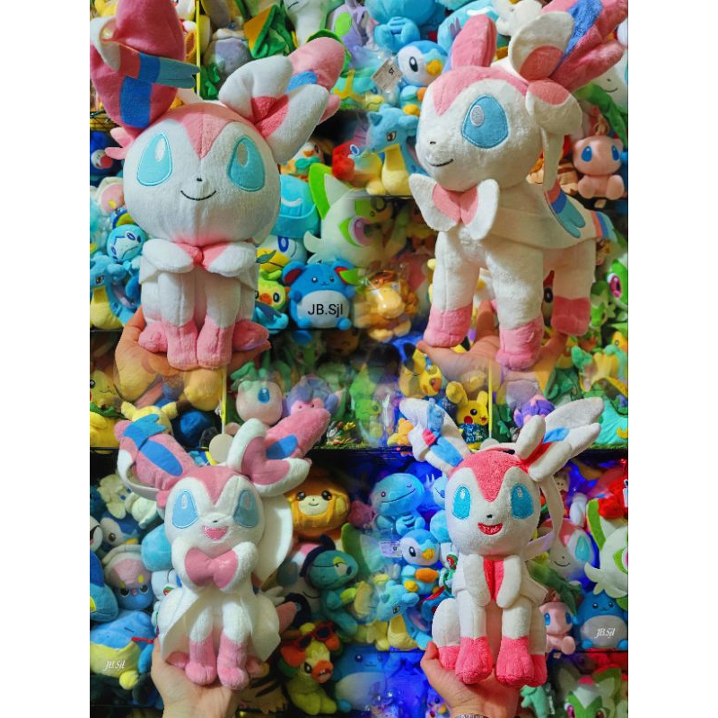 Gấu bông Pokemon SYLVEON siêu hiếm siêu đáng yêu chính hãng Nhật!